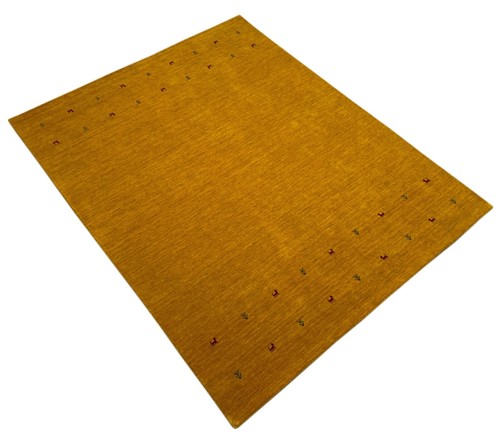 Gold gabbeh teppich - 100%, wolle