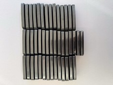 46 schwarze Tastenkappen für Hammond B-3/C-3/A-100 Keys Black Konvolut