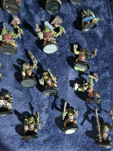Oop 40k ork army lot - wh, 10x