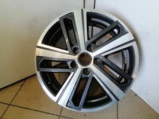 1x Alufelge 17 Zoll 6.5" 5x112 49ET 2K7601025 VW Caddy Rim Wheel