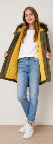 Zara winterjacke jacke parka - zara,