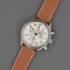 IWC Fliegeruhr Spitfire Chronograph IW370623 39mm Silver Dial