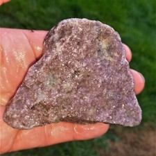 Lepidolith Rohstein Lepidolite