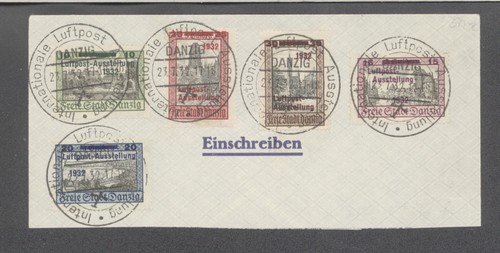 Danzig 231 auf briefstück - danzig,231/35,