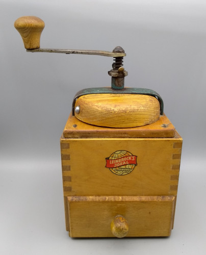 Leinbrock kaffeemühle holz - leinbrock, kaffeemühle,