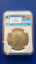 SILBER 5 FRANCS CERES 1849-A