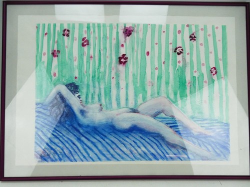 Wilhelm klußmann aquarell akt - wilhelm,