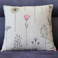 Blumen Kissenhülle, Sofa