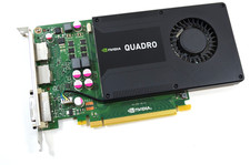 PNY Nvidia GeForce Quadro K2000 -2GB GDDR5 (2x DP+DVI-I) Grafikkarte