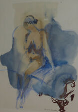 Weiblicher Akt auf Kanapee im