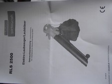 Gartenkraft Laubsauger/-gebläse, mit neuem Fangsack