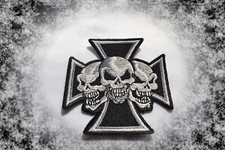 Old School Iron Cross Patch