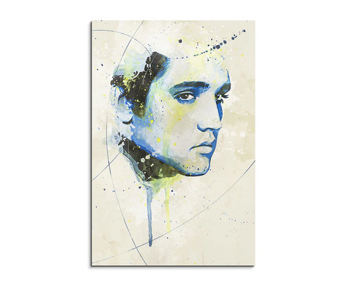 60x90cm elvis presley aqua - elvis,