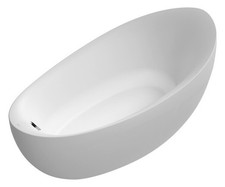 Villeroy & Boch Aveo New Generation freistehende Badewanne, oval, vormontierter