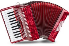 akkordeon hohner 48 bass rot