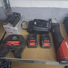 Rothenberger Romax 3000 Pressmaschine MIT 2X 18V 3AG LADEGERÄT OHNE KOFFER