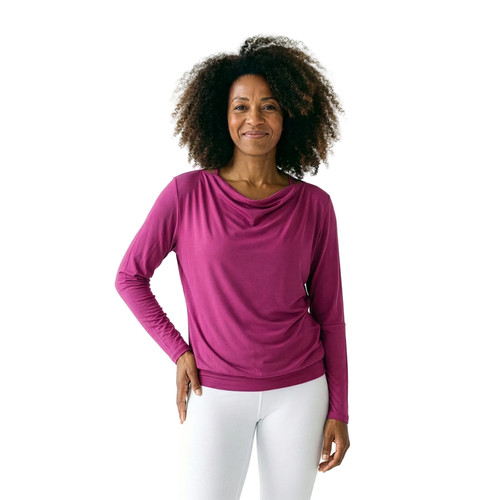 Yoga longsleeve flowing - yoga-longsleeve,