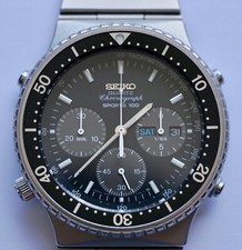 SEIKO Quartz Chronograph Sports 100 - 7A38-7070 AO -Top-Zustand -selten getragen