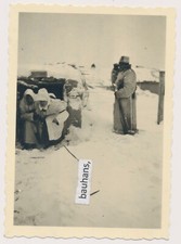 Russland Wehrmacht, Offizier Wachposten,Fellmantel,Ausrüstung, Equipment (3967a)