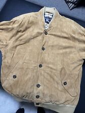 Orginal Herren BURBERRY Jacke Collegejacke Beige Gr.48 M Top