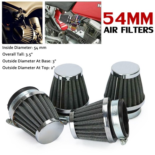 4xmotorrad 54mm chrom - 54mm,