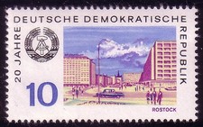1495 20 Jahre DDR Rostock Haus