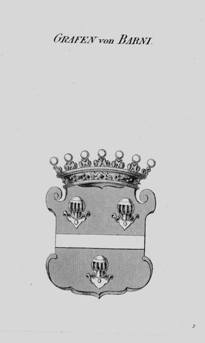 1820 barni wappen adel - -, coat