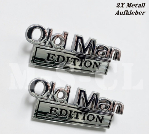 Old man edition - 2x, emblem