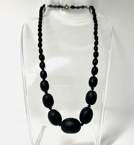 Vintage onyx kette - kette, matt