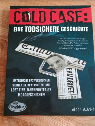 Thinkfun cold case - cold, eine