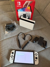 Nintendo Switch (OLED-Modell), Farbe: Weiß, 7-Zoll Display