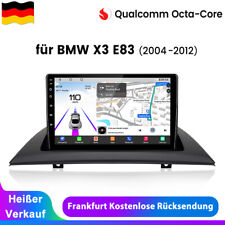 Carplay Autoradio Android 13 GPS Navi BT SWC KAM 6+128GB Für BMW X3 E83 2004-12