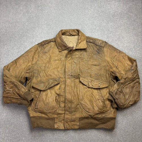 Leder fliegerjacke erwachsene - leder,