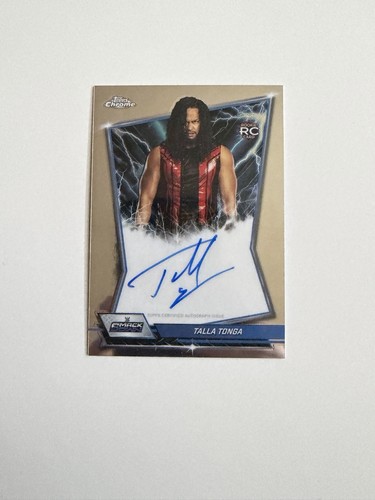 Topps chrome autograph talla - autograph,