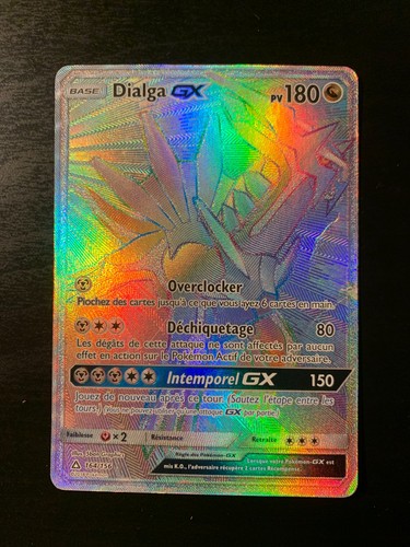 Pokemon karte dialga gx - pokemon,