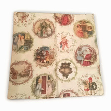 Vintage Weihnachts Kissenbezug 40 X 40 Cm Hotelverschluss Canwas