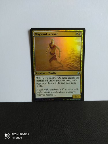 Foil wayward servant - wayward,
