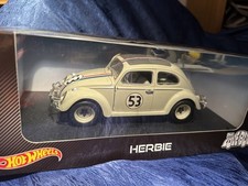 MATTEL HERBIE HOT WHEELS 1:18