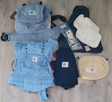 Babytrage Ergobaby Original Zwillinge Bauchtrage Rückentrage Hüfttrage + Zubehör