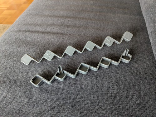 Glashalter leisten - 2x,