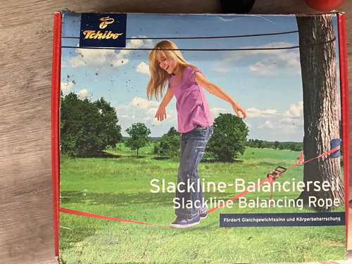 Tchibo slackline balancierseil - tchibo, slackline-balancierseil