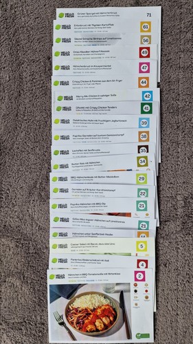 Hello fresh rezeptkarten - 20, x