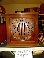 HEGRA HEKRA  Form N ? 20er 1929 ? Freischwinger Volksempfänger Lautsprecher Holz