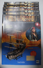 Disney-Black Pearl-Hachette-Fluch der Karibik-Handelsausgaben Hefte 60-63+68-71