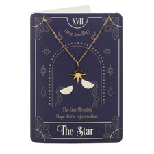 Star Tarot Halskette Auf