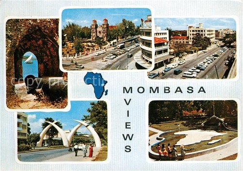 Mombasa teilansichten - mombasa,