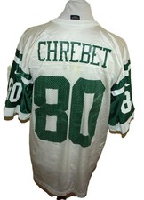Nike New York Jets NFL Trikot Gr. L No 80 Chrebet C-Ware mit Mangel