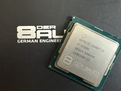 Cpu intel 9700k - intel, i7-9700k