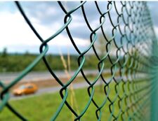 Maschendrahtzaun grün Höhe 2 Meter Maschenweite 50 mm Reststück ca 5 Meter Länge