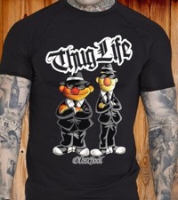 T-Shirt/Damen/Herren/Unisex/Sesamstraße/Oldschool/Ernie & Bert/Thug Life/Spruch